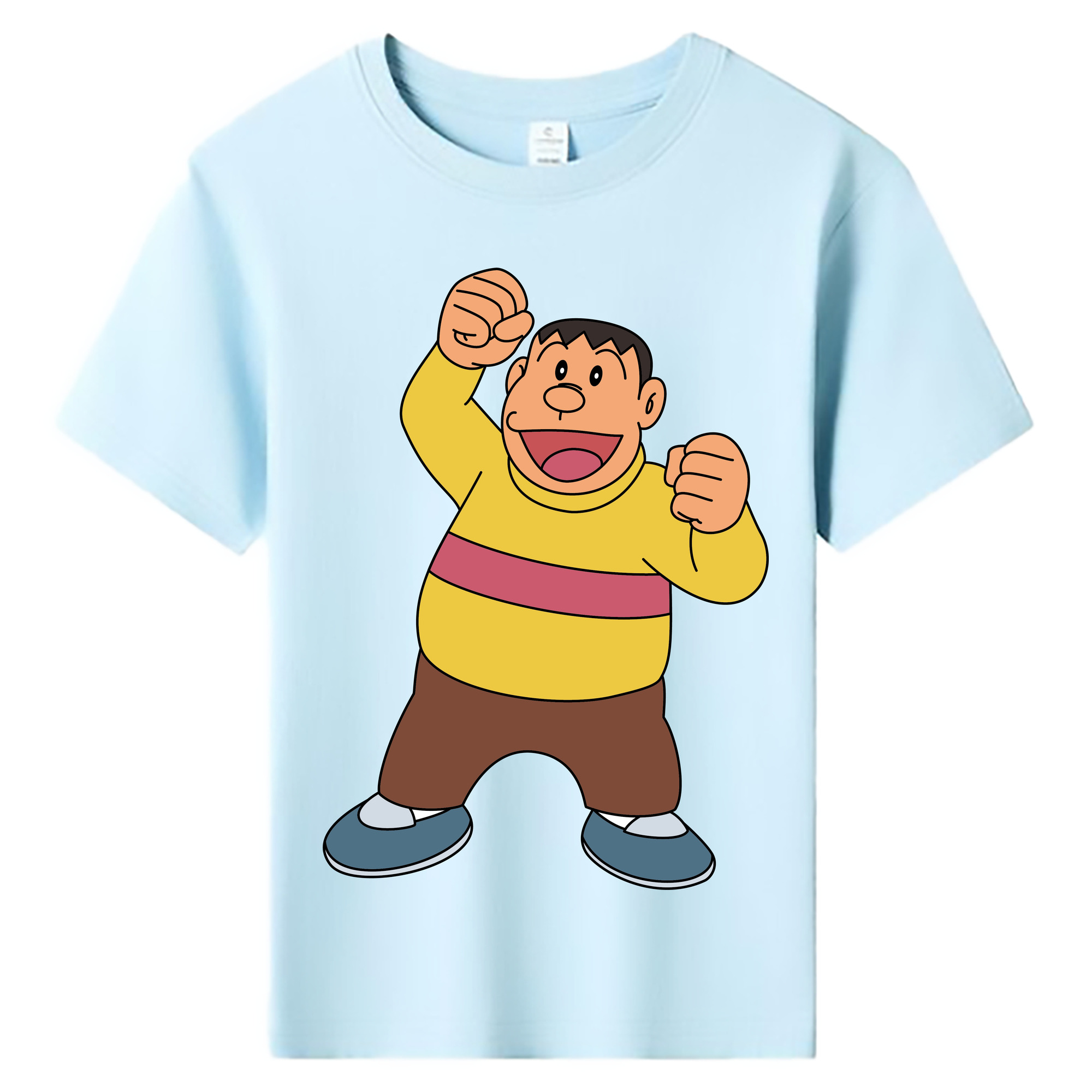 （画像用） ドラえもん 剛田武 Doraemon Gouta Takeshi 綿100％キッズTシャツ（フロントプリント）